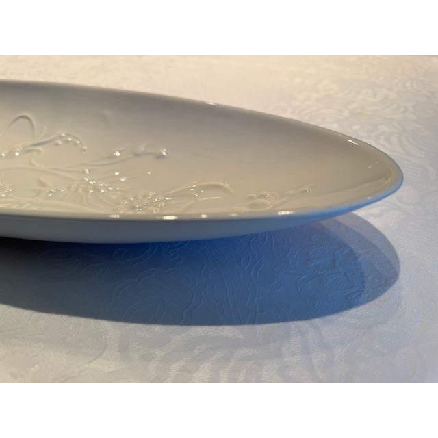 1950's Stamped Whittier Pottery Company Oval Serving Dish For Sale - Image 12 of 12