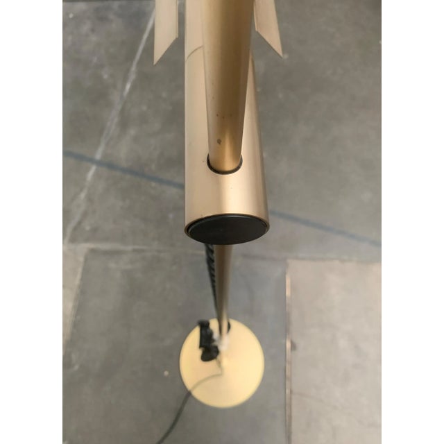 Metal Vintage Halo 250 Floor Lamp by Rosemarie and Rico Baltensweiler for Swiss Lamps International For Sale - Image 7 of 18
