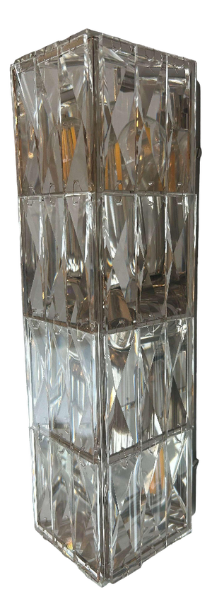 Geometric Crystal Wall Lamp by Bakalowits, 2010s