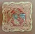 Textile Pair of Vintage Framed Chinese Textile Art in Faux Bamboo Frames For Sale - Image 7 of 13