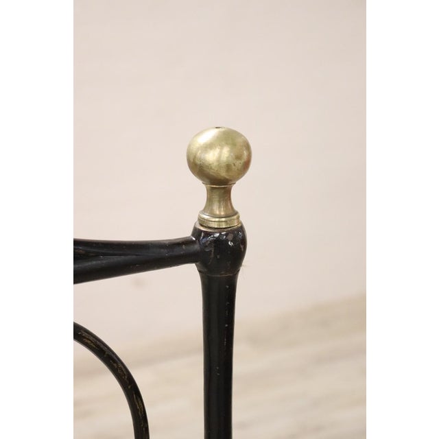 19th Century Iron Double Bed For Sale - Image 11 of 18
