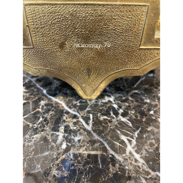 Pair of 19th Century Sèvres-Style Porcelain Vases With Gilt Bronze Mounts, Signed Mourey For Sale - Image 10 of 10