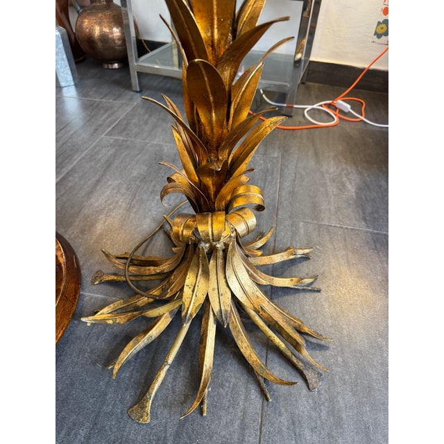 Metal Palm Lamp by Hans Kögl, 1970s For Sale - Image 7 of 9
