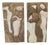 Large Decorative Panels, 1950s, Set of 2 For Sale