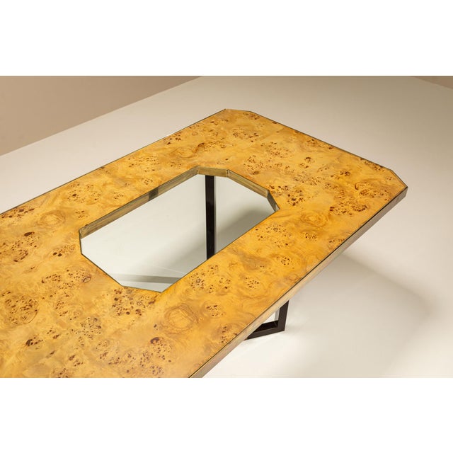 Dining Table by Sandro Petti for Angelo Metallarte, Italy, 1970s For Sale - Image 12 of 14