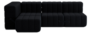 Flexible Small Corner Sofa by Ambivalenz, Set of 9