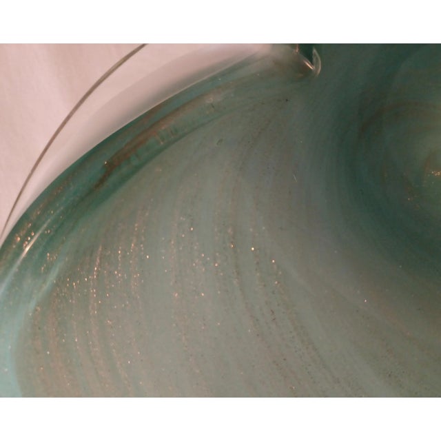 Mid 20th Century Vintage Murano Glass Fratelli Toso Vortex Butterfly Ashtray/Bowl For Sale - Image 5 of 8