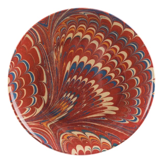 Forster Marbled Dinner Plate, Set of 4 For Sale