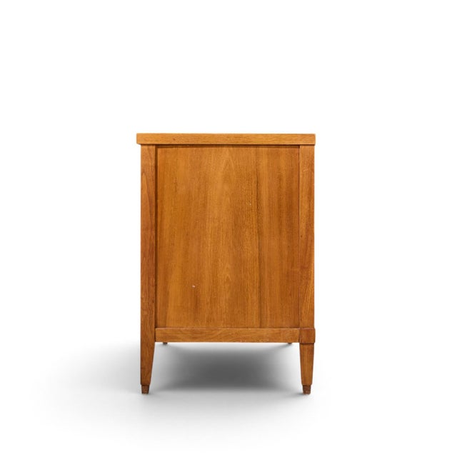 Late 20th Century Baker Milling Road Walnut and Brass Credenza For Sale - Image 5 of 10