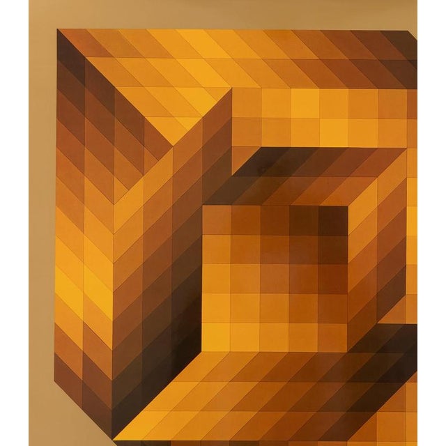 Victor Vasarely, AXO 44, Photogravure For Sale - Image 4 of 5