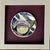 Mid-Century Modern Piero Fornasetti “12 Mesi, 12 Soli” Porcelain Coaster, August, Sun in a Seashell, Framed For Sale - Image 3 of 5