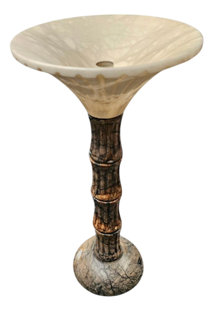 Alabaster Table Lamp from Pegasan, Spain, 1970s