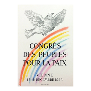 Picasso Lithograph 67 Congres La Paix 1959