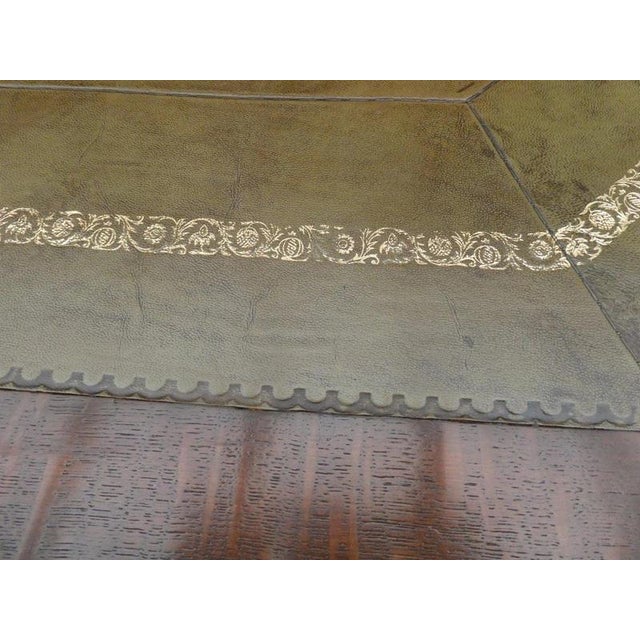 Antique Large Oak Library Table from Gillows of Lancaster, 1830 For Sale - Image 9 of 18