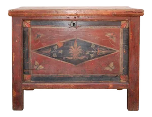 MId 19th Century Latvian Dowry Chest
