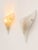 Vintage Pressed Molded Murano Glass Wall Sconces, Italy, 1980, Set of 2 For Sale - Image 4 of 6