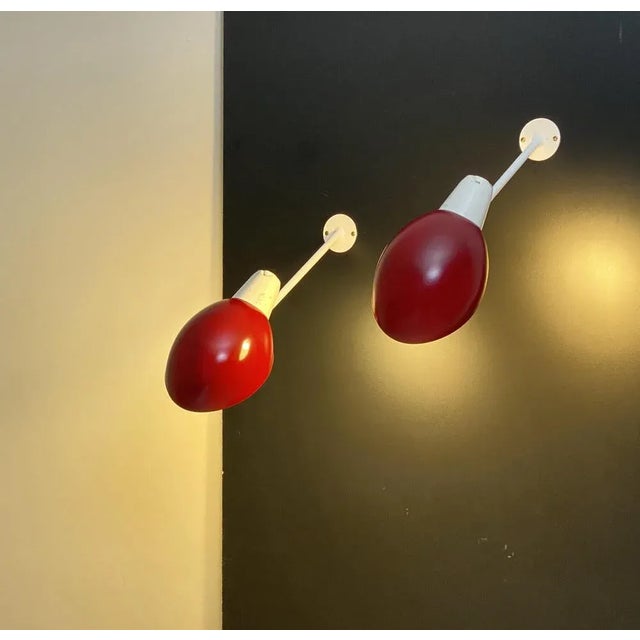 Vintage Wall Lamps, 1950s, Set of 2 For Sale - Image 6 of 7