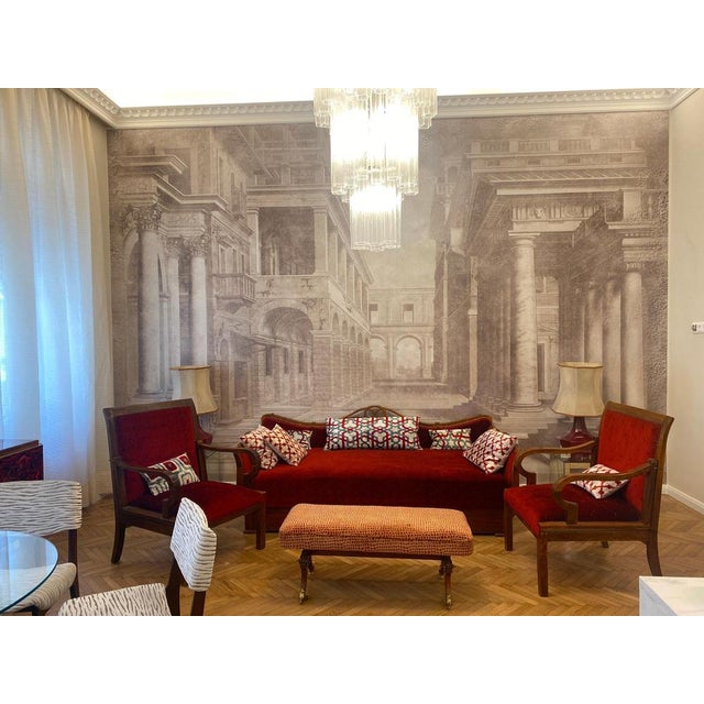 Glass Large Murano Glass Tronchi Chandelier, 1970 For Sale - Image 7 of 13