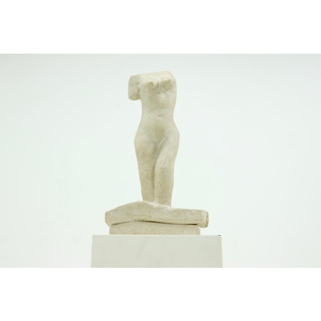 Belgian Limestone Decorative Sculpture, 1970s For Sale - Image 9 of 11