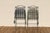 Vintage Pair of 1970s Hervé Baume French Wrought Iron Folding Patio Chairs With Rustic Patina | Outdoor Garden Armchairs For Sale - Image 14 of 18