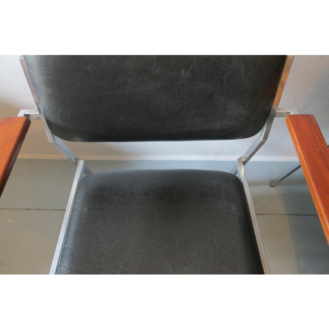 1960s Vintage Dutch Model 57 Armchairs by Gijs Van Der Sluis, 1960s, Set of 2 For Sale - Image 5 of 6