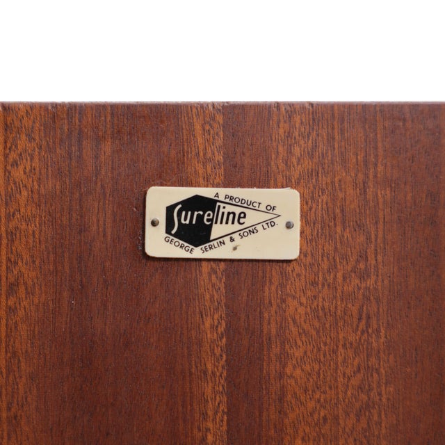 1960s Teak English Dry Bar Liquor Cabinet For Sale - Image 15 of 15