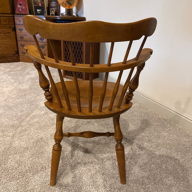 1960s 1960s Ethan Allen Dining Chairs For Sale - Image 5 of 10