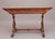 Brown 19th Century Burr Walnut Library Table, 1860 For Sale - Image 8 of 12