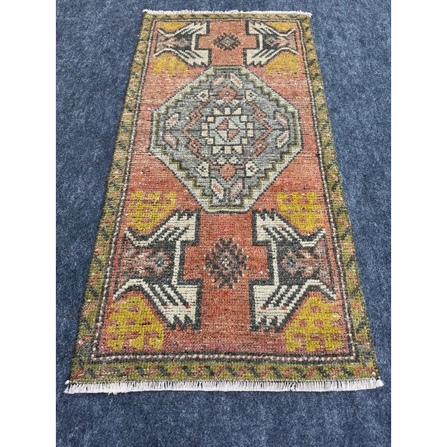 Turkish Yastik Rug 1'8" x 3'3" #24091 Explore a curated collection of hallway runners, wool rugs, and handmade...