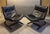 Scandinavian Kengu Lounge Chairs attributed to E. & N. Solheim for Rybo, 1970s, Set of 2 For Sale - Image 13 of 13