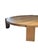 Crafted from solid teak wood, this striking round table is defined by its bold proportions and sculptural architectural...