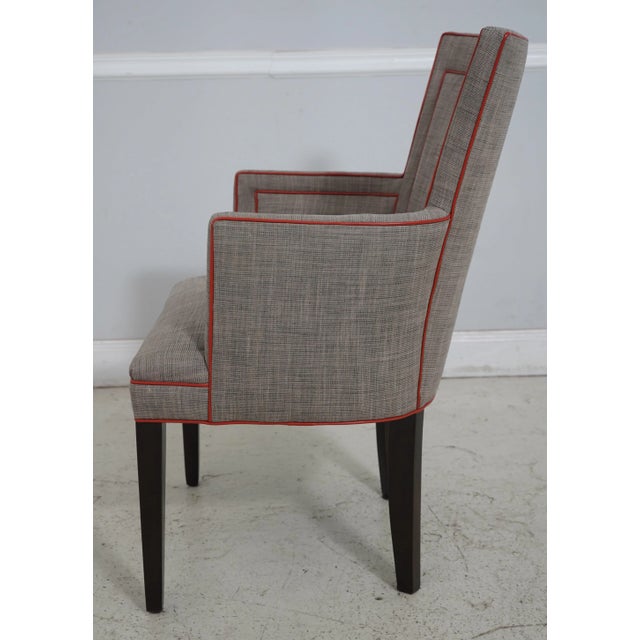 Modern Pair Hickory Chair Modern Design Designer Armchairs For Sale - Image 3 of 12