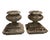 Stone Pair of Vintage Cast Stone Campagna-Style Garden Urns For Sale - Image 7 of 12
