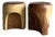 End of Sofa Stool or Side Table in Solid Monoxyl Suar Wood For Sale