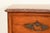 Brown Ralph Lauren French Provincial Louis XV Carved Walnut Marble Top Commodes or Chests of Drawers, Pair For Sale - Image 8 of 16