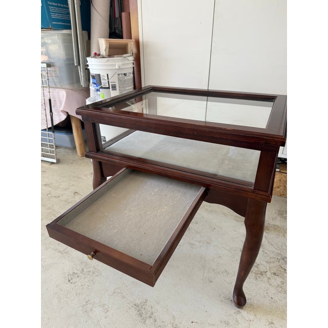 1980s Vintage Bombay Company Display Queen Anne Table For Sale - Image 12 of 12