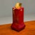 1950s Aldo Tura, Italian Mid-Century Modern, Carafe, Brass, Red Lacquered Goatskin For Sale - Image 5 of 10