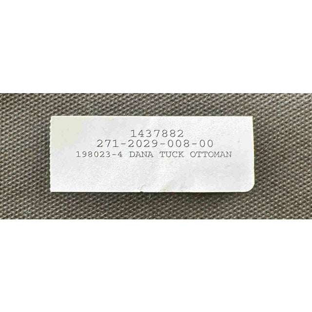 Interlude Home Left-Arm Dana Sofa/Chaise With Ottoman For Sale - Image 12 of 13