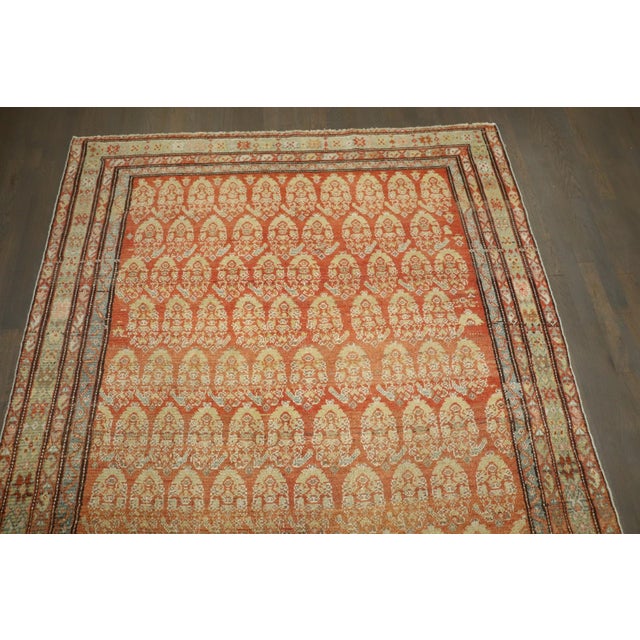 Persian Malayer Paisley Antique Rug no. j5189 For Sale In New York - Image 6 of 8
