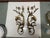Large Italian Florentine Tole Wall Sconces in Gilt Metal, 1950s, Set of 2 For Sale - Image 14 of 15