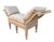 Italian Rose Tarlow Melrose House Settee Chaise Bench For Sale - Image 3 of 5
