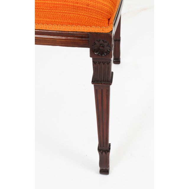 Set of Antique Sheraton Revival Side Chairs For Sale - Image 12 of 18