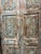 Antique Indian Carved Closet Door With Floral Motif | Boho Hinged or Sliding Barn Door Panel 80x35 For Sale In Orlando - Image 6 of 7