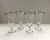 1960s Platinum Rimmed Footed Water Glasses - Set of 4 For Sale In Jacksonville, FL - Image 6 of 11