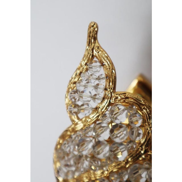 Golden Jewel Water Snail Wall Lights, 1960s, Set of 2 For Sale - Image 15 of 18