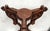 1940s Renaissance Revival Carved Ringed Lion Head Plant Stand Display, 1940s For Sale - Image 5 of 17