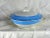 Large white soup tureen with textured pastel blue friezes. This iconic soup tureen from the 50s is pleasant with its...