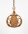Mid-Century French Riviera Pendant Light in Rattan and Wicker, Italy, 1960s For Sale - Image 9 of 17