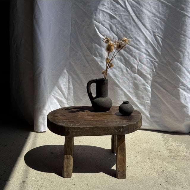 Small Stool in Teak For Sale - Image 5 of 18