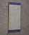 Mid-Century Modern Periwinkle Murano Glass and Brass Wall Mirror, 1990s For Sale - Image 3 of 10